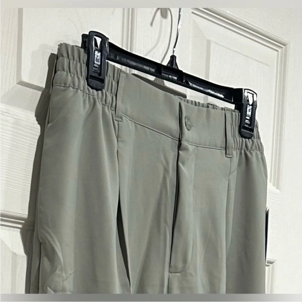 Beyond Yoga Women's XL Status Wide Leg Trouser Grey Sage Green NWT